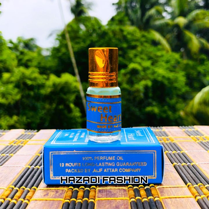 Sweet Heart By Alif Attar Long Lasting Roll On Non Alcoholic Perfume (১০০% হালাল) - 3ml
