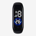 Waterproof touch m4 screen sports watch - Black.