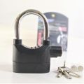 Large Size Security Alarm Lock for Bike and Door Security. Security Alarm Tala of Metal body & Long shackle..