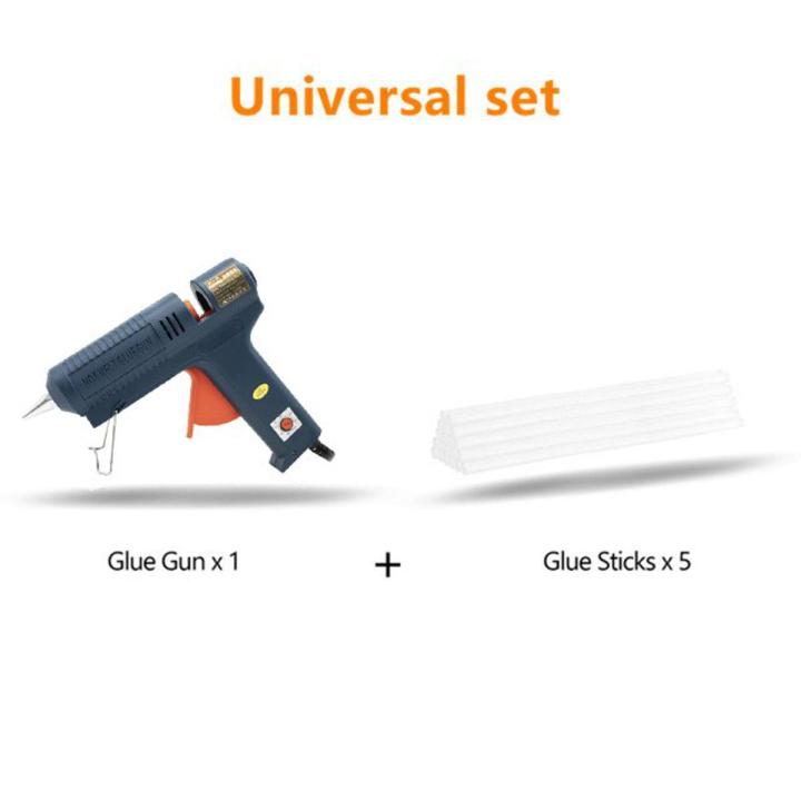 Hand Tool Hot Glue Gun 150W 110-220V Melt Adjustable Temperature for 11mm Glue Sticks Repair Brass Nozzle Quick Pistola A Colla