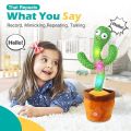 Dancing Cactus Singing Interactive  Toy for Kids - Educational Musical Learning Instrument. 