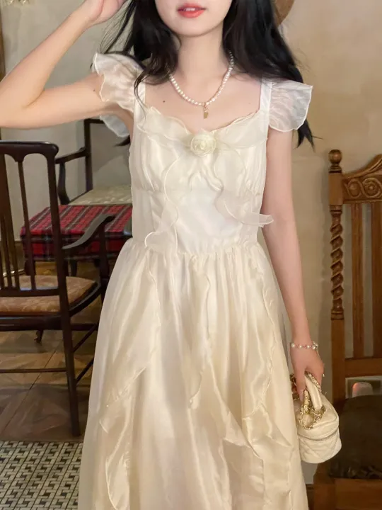 Summer%20Mori%20Style%20First%20Love%20Dress%20Mori%20Long%20Dress%20Atmosphere%20Sweet%20Princess%20Sleeves%20Long%20Dress%20French%20Gentle%20-%20Image%203