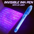 Invisible Writing Magic Pen UV Light Ink LED- 1pcs. 