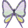 Anime Slayer Headwear Kochou Shinobu Tsuyuri Kanawo Butterfly Headwear Hairpin Hair Clip Costume Accessories for Girls.