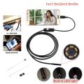 【happy one】Waterproof Mobile Endoscope Camera Inspection Flexible Usb Android Phone Zoom Lens for Snake Borescope 5.5mm/7mm. 