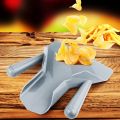 Plastic Chip Scoop French Fries Shovel Loader Chip Packaging Shovel Funnel Popcorn Fast Food. 