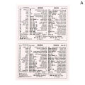 2Sheets For Windows PC Computer Reference Keyboard Shortcut Sticker Adhesive Transparent Sticker For Laptop Computer Shortcut. 