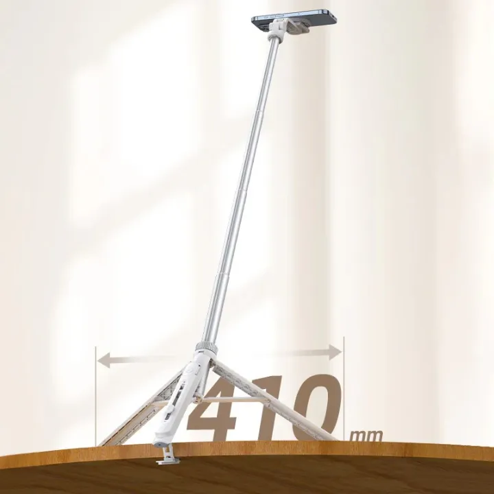 ULANZI%20TT88%20Extendable%20Phone%20Tripod,%2057"%20Magnetic%20Selfie%20Stick%20Phone%20Vlog%20Tripod%20Stand%20with%202%20in%201%20Phone%20Clip,%202%20Cold%20Shoe%20Mount%20Tripod%20Compatible%20for%20iPhone,%20Lightweight%20for%20Travel%20-%20Image%205
