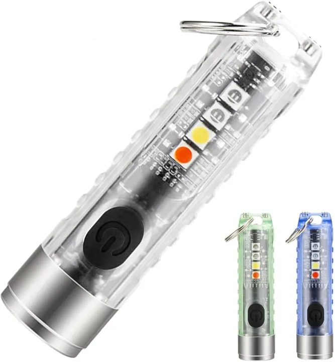 SMILING%20SHARK%20Super%20Bright%20Mini%20USB%20Rechargeable%20Tactical%20LED%20Keyring%20Torch,%205%20Modes,%20IP65%20Waterproof,%20Maximum%20400%20Lumens,%20Light%20Magnetic%20Warning%20Fluorescence%20Torches%20%5BEnergy%20Class%20A+%5D%20-%20Image%203