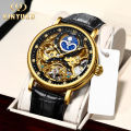 KINYUED brand fashionable business waterproof automatic mechanical men's watch. 