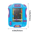Race Car Game Kids Racing Through Adventure Palm Game Toys Simulated Driving Car Toy. 