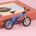 Retro Alloy Mini Finger BMX Bicycle Assembly Bike Model Toys Gadgets Gift Toys Model Mini Portable Bike For Kid. 