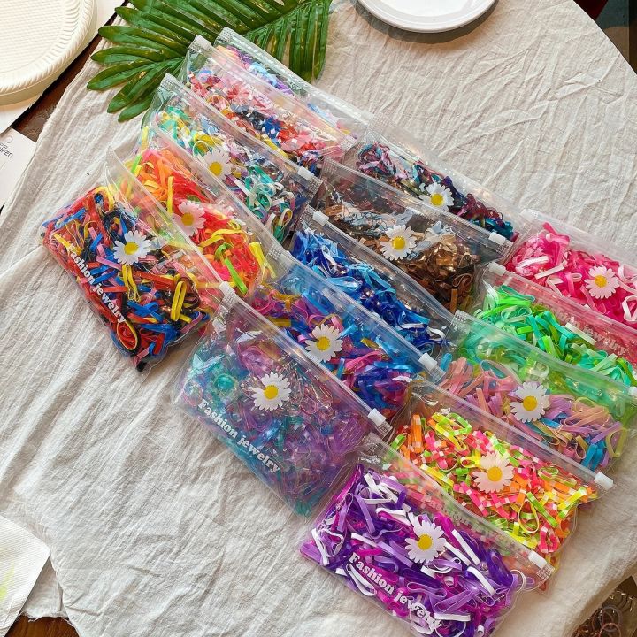 70-450Pcs/Box%20Black%20Mix%20Ponytail%20Holder%20Elastic%20Hair%20Band%20Hair%20Holder%20Rubber%20Hairband%20Hair%20Accessories%20For%20Girls%20Rope%20Tie%20Gum%20-%20Image%206