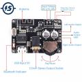 【Mary DAI Store】BLE5.0 Bluetooth Stereo Decoder Module DC 3.7V-24V for DIY Voltage Volume Adjustable Speaker Amplifier. 
