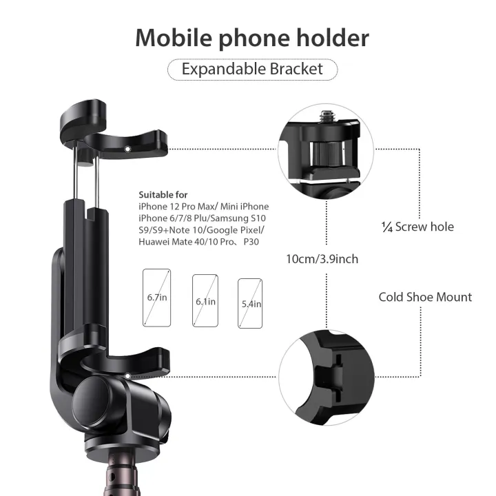Andoer%20F3%20Smartphone%20Video%20Kit%20Phone%20Video%20Rig%20with%20Rechargeable%20LED%20Video%20Light%20+%20Mini%20Microphone%20+%20Stretchable%20Selfie%20Stick%20Tripod-black%20-%20Image%202