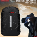Waterproof Universal Light Weight Bag Pack Cover with Safety Buckle and Free Storage Bag- Black (BOGO- Buy 1 get One).