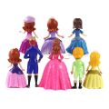 8pcs/Set 6-15cm Princess Sofia Sopha Prince King Queen Action Figure Cartoon Decoration Model Toys Dolls Kids Gift Brinquedos. 