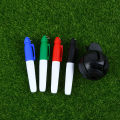 1Set Golf Ball Line Liner Marker With 4 Marking Pens Template Alignment Marks Tool Double-sided Marking Sports Accessories Cologo. 