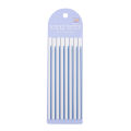 【Fashion】Long Page Tag Sticky Index Morandi Stripe Memo Transparent Long Flag.