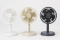 JY Super 2217 RGB Rechargeable Table Fan – 4000mAh Battery | AC/DC | Stylish LED Light.