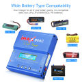 HTRC iMAX B6 AC RC Charger 80W B6AC 6A Balance Charger Digital LCD Screen Li-ion LiFe Nimh Nicd PB Lipo Battery Charger. 