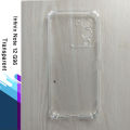 Transparent Silicone Back Cover Case for Infinix Note 12 G96, Soft, Durable, and Flexible Mobile Phone Protection. 