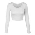 Crop top plain full sleeve for fashionable women's..