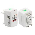 Universal Travel Adapter Converter with/without USB Multi Plug Power Socket UK/US/AU/EU/CA converter Double USB Ports Slots International All in 1 Travel Adapter. 