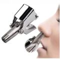 Stainless Steel Nose Hair Trimmers Nasal Hair Groomers Ear Hair Razor Manual Cutter. 