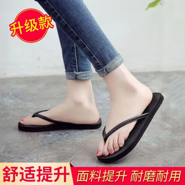 Flip%20Flops%20Women's%20High%20Heel%20Platform%20Summer%20Outdoor%20All-Matching%20Sandals%20Muffin%20Wedge%20Height%20Increasing%20Flip%20Flop%20Slippers%20Flat%20Shoes%20-%20Image%202
