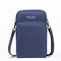 Women Mobile Phone Bags Large Capacity Handbag Female Pure Color Crossbody Clutch Ladies Multi-function Messenger Bag Wallet. 