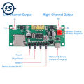 Bluetooth MP3 Decoder Amplifier Module DC 3.7V 5V 5W Stereo Wireless Lossless Music Player. 