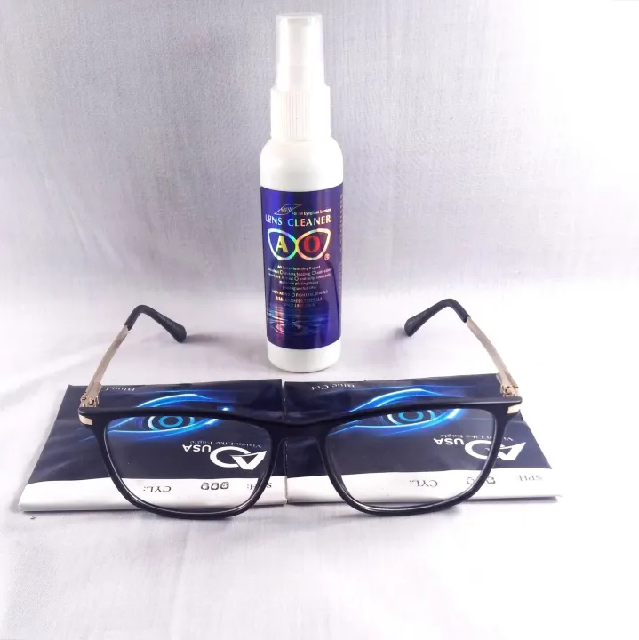 American%20blue%20cut%20lens%20fitting%20side%20metal%20spring%20frame%20for%20men's%20-Black%20Sunglass%20-%20Image%202