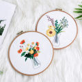 Embroidery Kit with Pattern for Beginners, Kits. 