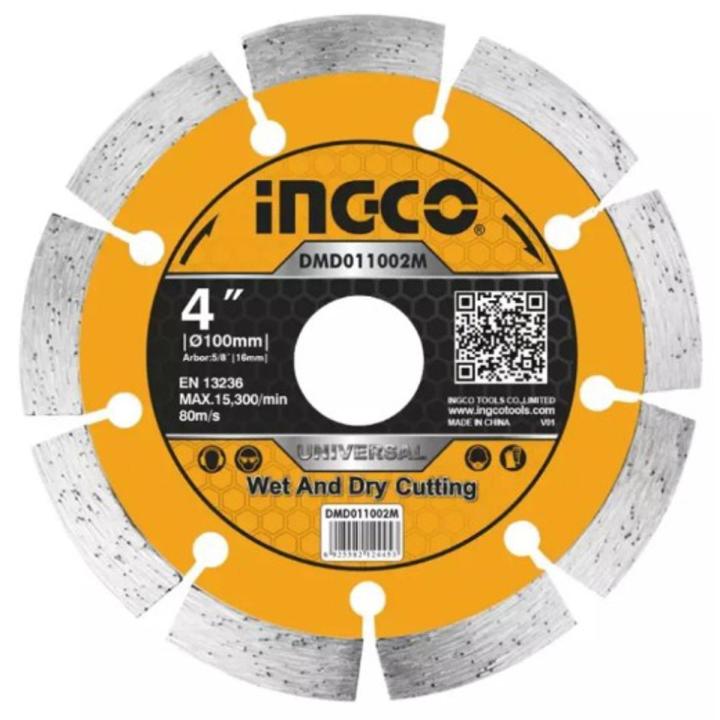 Ingco 4" Dry Diamond Cutting Disc