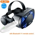 VRG Pro 3D VR Glasses Virtual Reality Full Screen Visual Wide-Angle VR Glasses Box For 5 to 7 inch Eyeglasses.