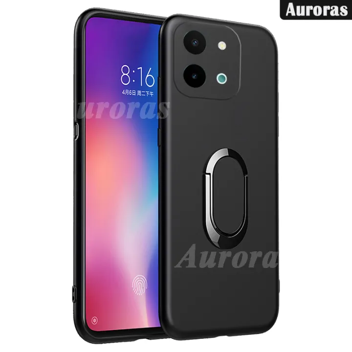Phone%20cover%20For%20Vivo%20Y28%20case%20shell%20Soft%20Silicone%20Metal%20Ring%20Kickstand%20Bracket%20360%20Degree%20Rotation%20Holder%20For%20vivo%20Y28%20Cases%20Housing%20-%20Image%202