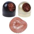 【Fashion】Welding Soldering Iron Cleaner Cleaning Wire With Stand Set.