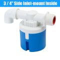 Automatic Water Level Control Valve Water Tank Float Valve Toilet Float Valve 1/2'' | 3/4'' Side & Top Entry. 