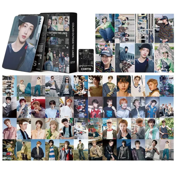 55pcs/Box%20Kpop%20CORTIS%20COLOR%20OUTSIDE%20THE%20LINES%20Album%20JAMES%20SEONGHYEON%20MARTIN%20KIM%20JUHOON%20AHN%20KEONHO%20Lomocards%20Photocards%20-%20Image%204