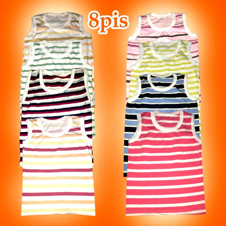8%20Pieces%20Boy%20Magi%20Stripe%20T-shirt%20By%20Any%20Color%20-%20Image%202