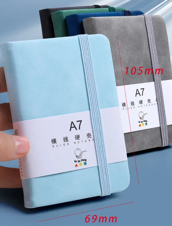 Mini%20Pocket%20Notebook%20Small%20Hardcover%20Leather%20Journal%20A7%20Notebook%20Planner%20Notepad%20Memo%20Diary%20Reminder%20Book%20-%20Image%207