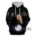 In This Moment band  3D Printed Fashion Hoodies Sweatshirts Harajuku Hooded Sweatshirts Tops Clothing for Women/men. 