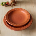 Clay plate eating plate 2, 4, 6, 12 pieces dinner set Pura matir plate. 