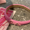 Y2k Girl Hair Hoops Barbies Barbie Letters Female Headdress Fashion Women Hair Accessory Headgear Headband Hairpin Gift Mzea.