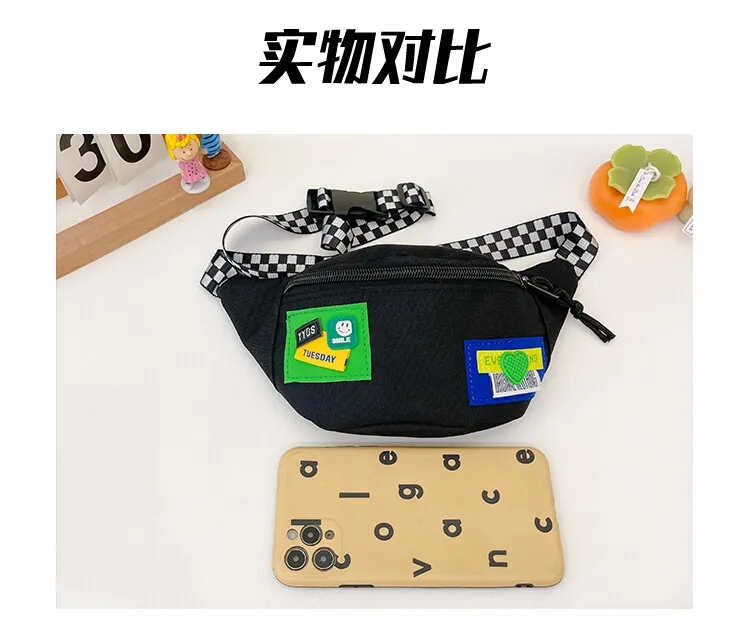 Fashion Children's Chest Bag Boys Korean Cartoon Over-the-shoulder