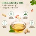 Peanut Oil Cold press unprocessed 100 ML Good for Skin, Hair, Cooking. 