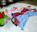 4 Pack Cotton Spandex Non Padded Printed Everyday Bras for Women and Girls.