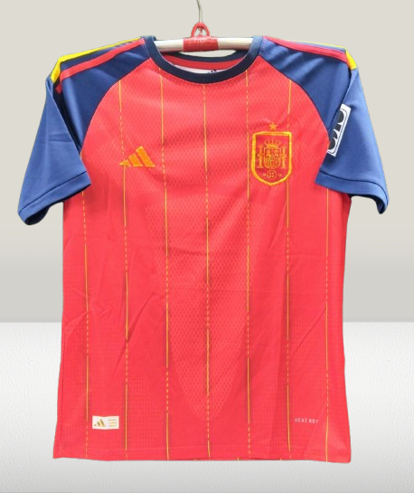 Spain%202026%20FIFA%20World%20Cup%20Home%20Jersey%20%E2%80%93%20Player%20Edition%20Half%20Sleeve%20Football%20Shirt%20%7C%20Premium%20National%20Team%20Fan%20Kit%20-%20Image%203