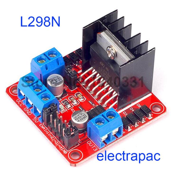 L298N Motor Driver Shield/ L298N Motor Driver/ DC Motor Driver (RED)